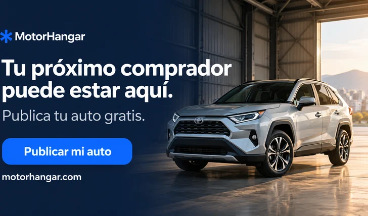 ¿Vendes tu auto? Publícalo gratis en MotorHangar.